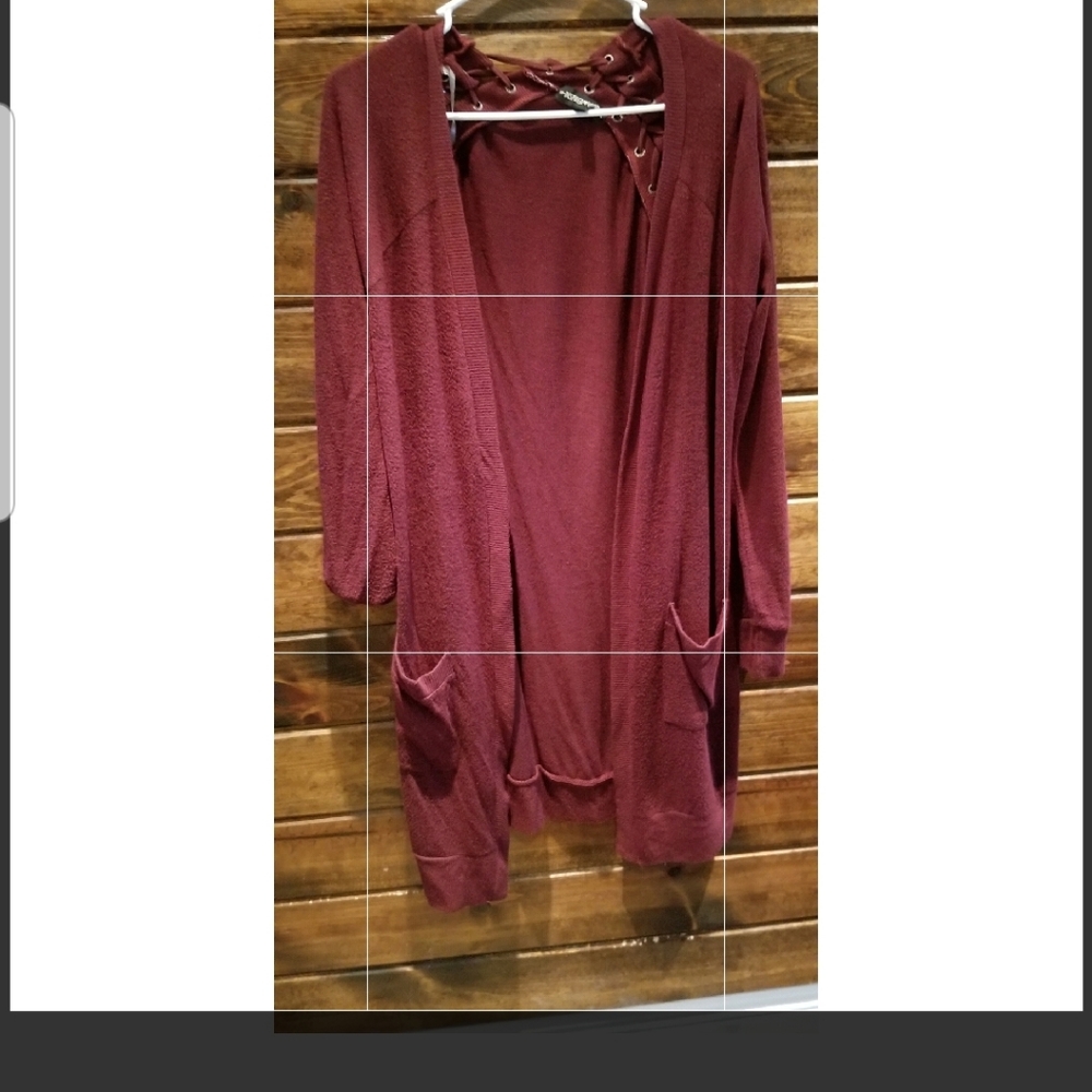 Maroon sweater